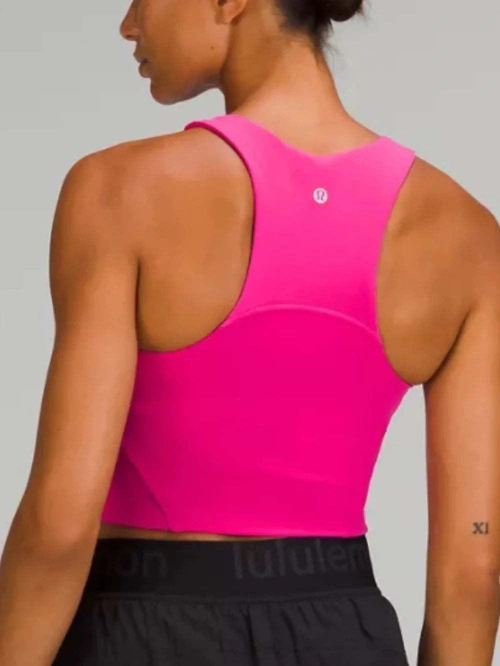 Lululemon Invigorate Train Tank Pink Flare 10